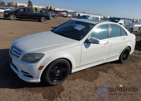 2011 Mercedes-Benz C 300 Luxury/Sport from USA, damaged, VIN WDDGF5EB6BA510876